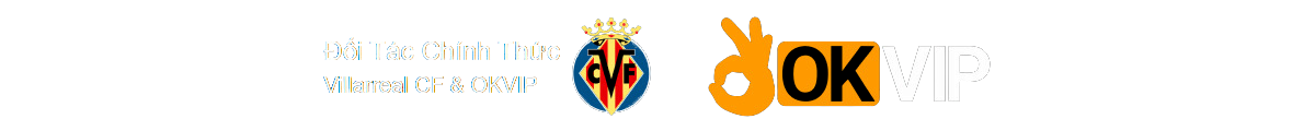 Logo Okvip x Villareal